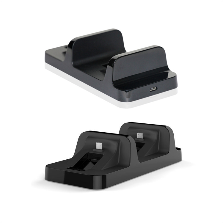 Dobe TP4-002 Punjac za PS4 kontrolere dual crni