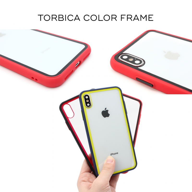 Torbica Color Frame za Huawei P40 Lite E crna
