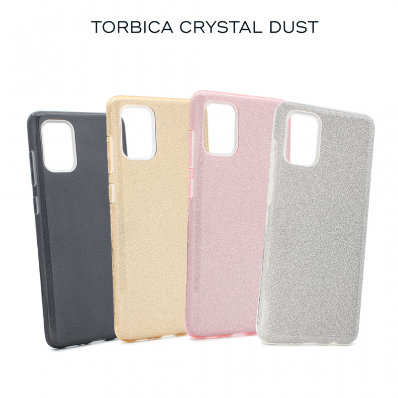 Torbica Crystal Dust za Huawei Y5p/Honor 9S srebrna