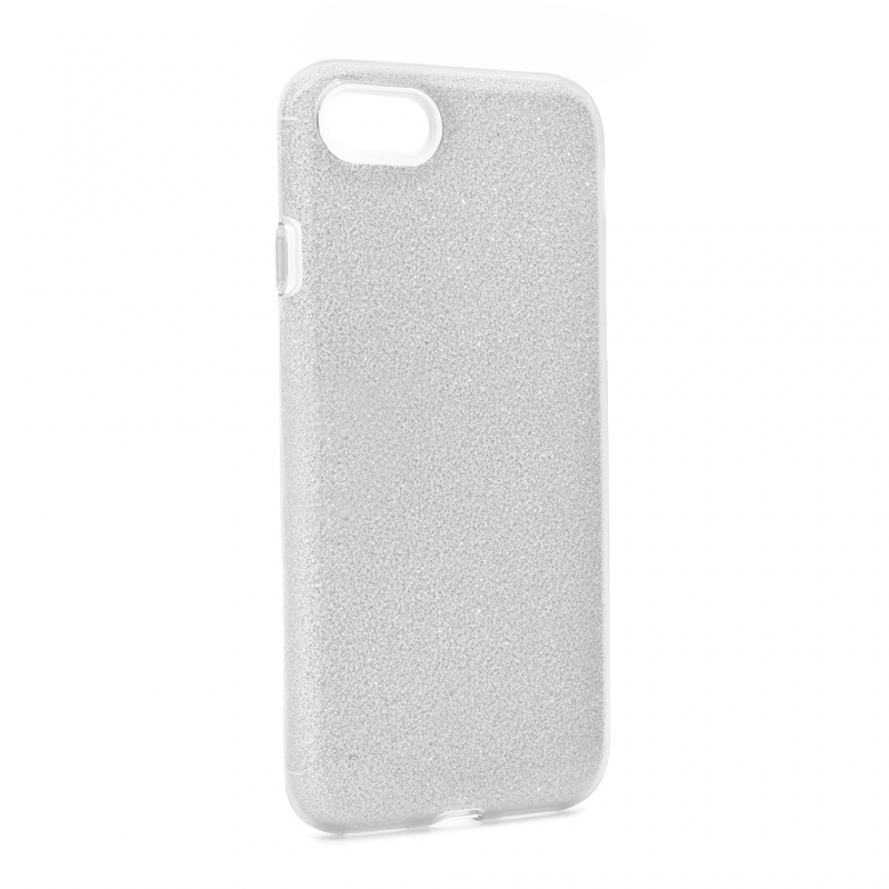 Torbica Crystal Dust za iPhone SE 2020/2022 srebrna