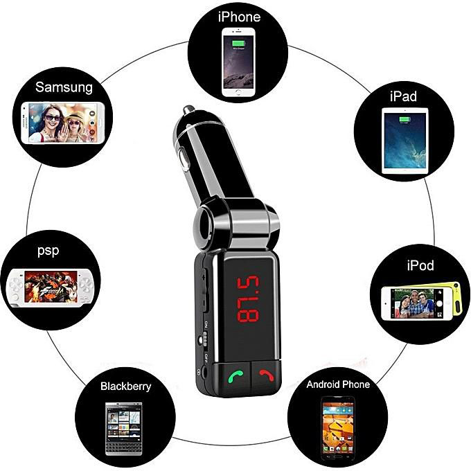 FM transmiter BC06 crni