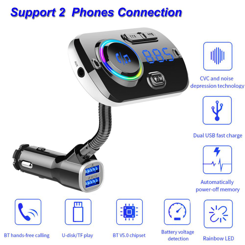 FM transmiter BC49AQ crni