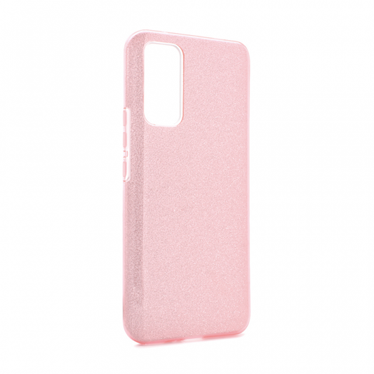 Torbica Crystal Dust za Huawei Honor 30 roze
