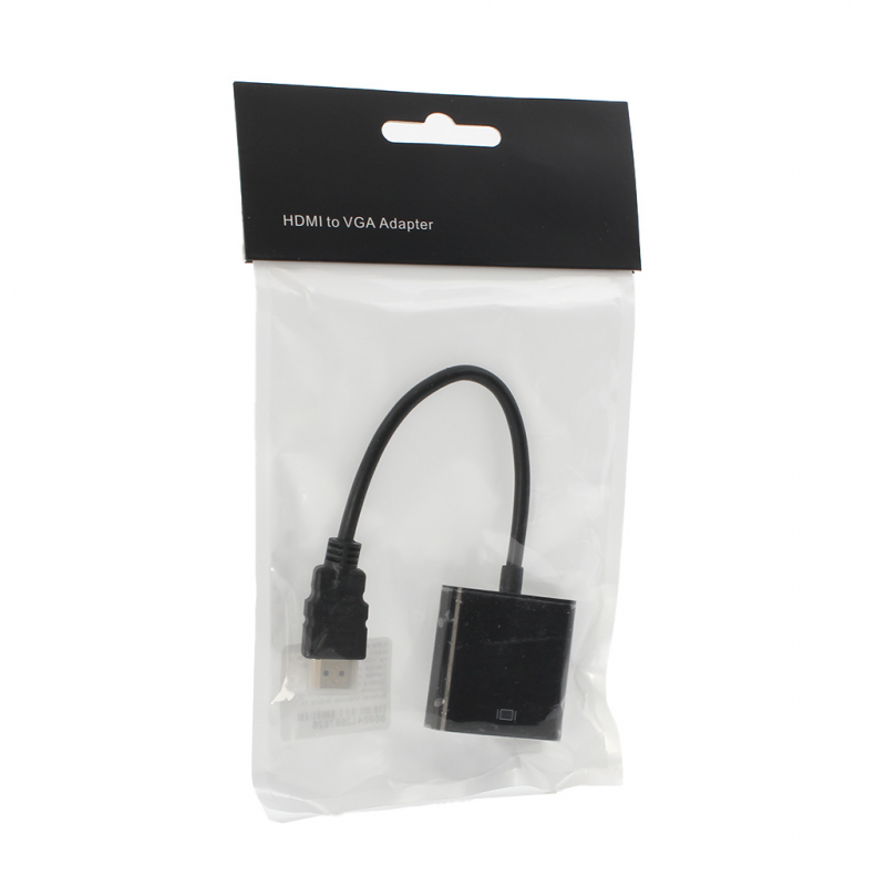 Adapter HDMI M na VGA Z crni JWD-HDMI7