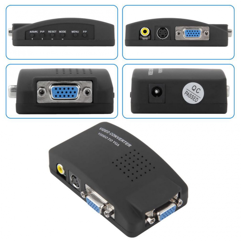 Adapter Box Video na VGA JWD-H5