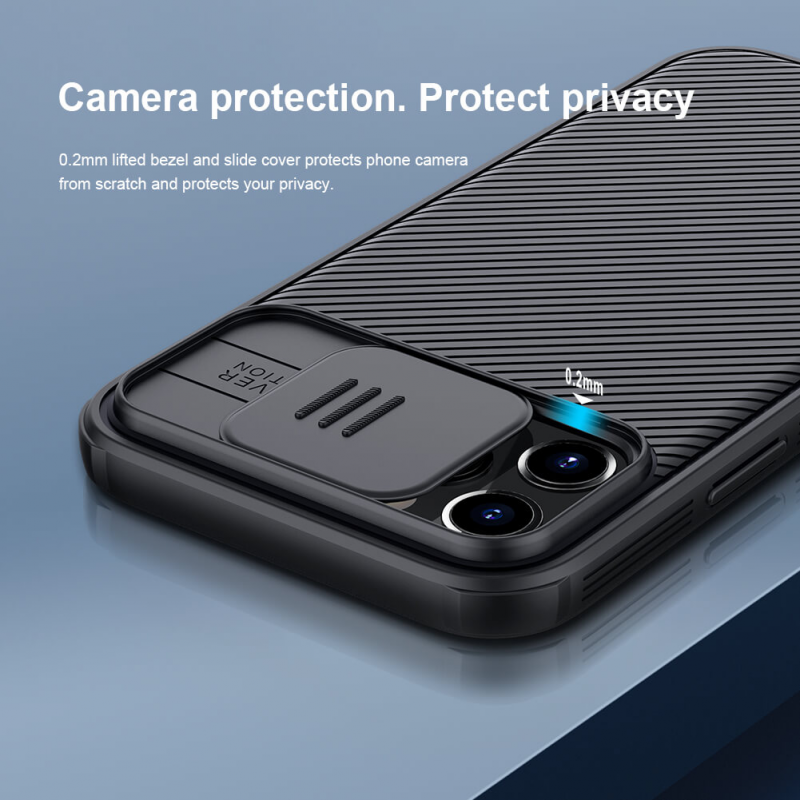 Torbica Nillkin CamShield Pro za iPhone 12/12 Pro 6.1 crna