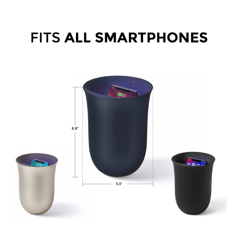 Wireless punjac sa UV zastitom Lexon Oblio LH59N crni