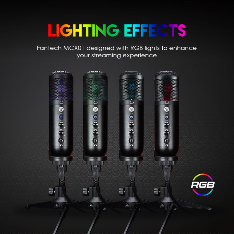 Mikrofon Fantech MCX01 Leviosa crni