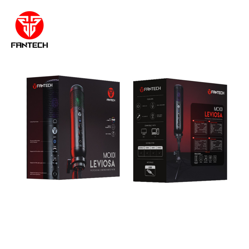 Mikrofon Fantech MCX01 Leviosa crni