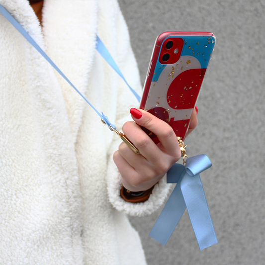 Torbica Fashion Strap Glitter za iPhone 11 Pro 5.8 plava