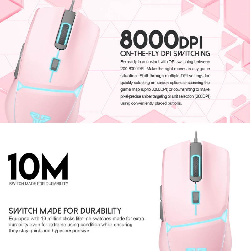 Mis Gaming Fantech VX7 Crypto Sakura