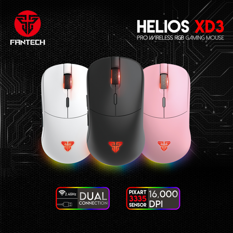 Mis Wireless Gaming Fantech XD3 Helios Space Edition