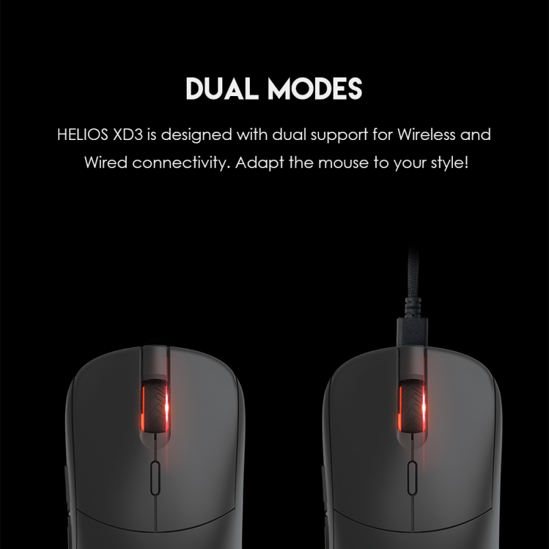 Mis Wireless Gaming Fantech XD3 Helios Space Edition