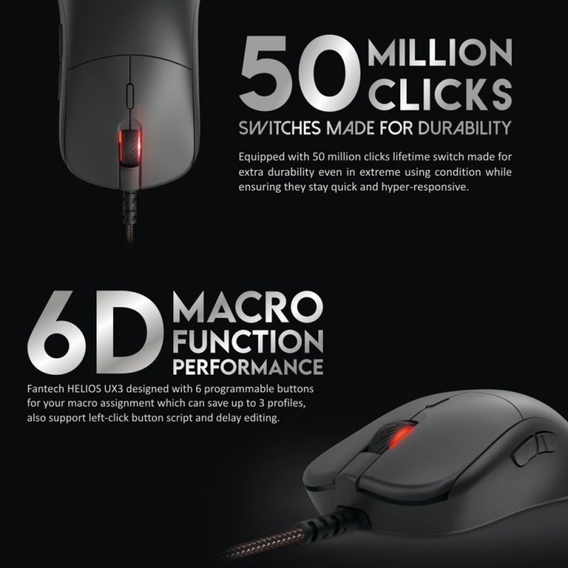 Mis Gaming Fantech UX3 Helios Sakura