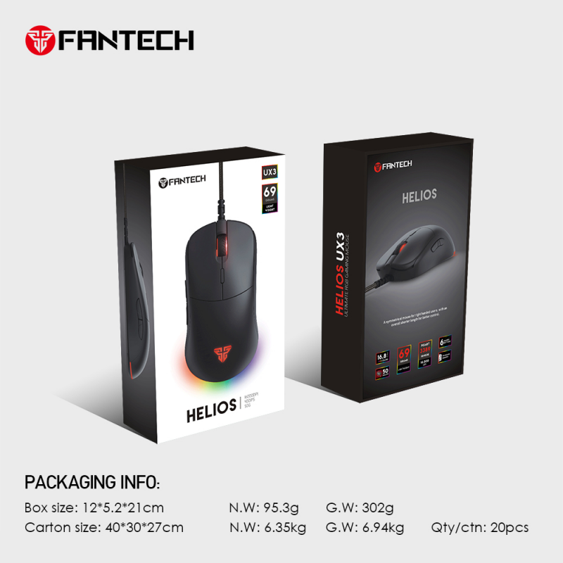 Mis Gaming Fantech UX3 Helios Sakura