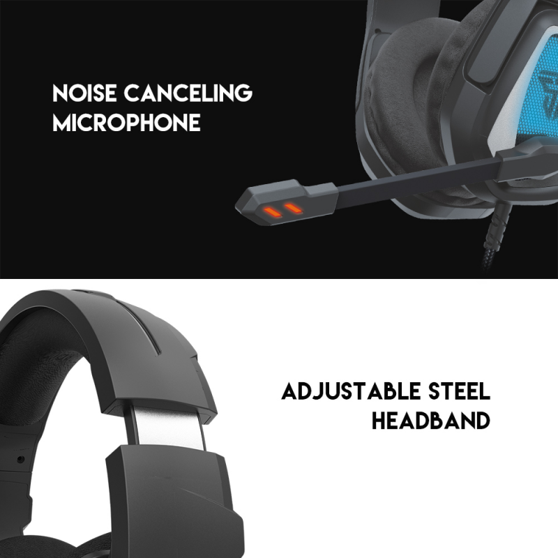 Slusalice Gaming Fantech MH84 Jade crne