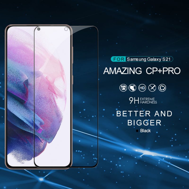 Zastitno staklo Tempered Glass Nillkin CP+ Pro za Samsung G991B Galaxy S21 crni
