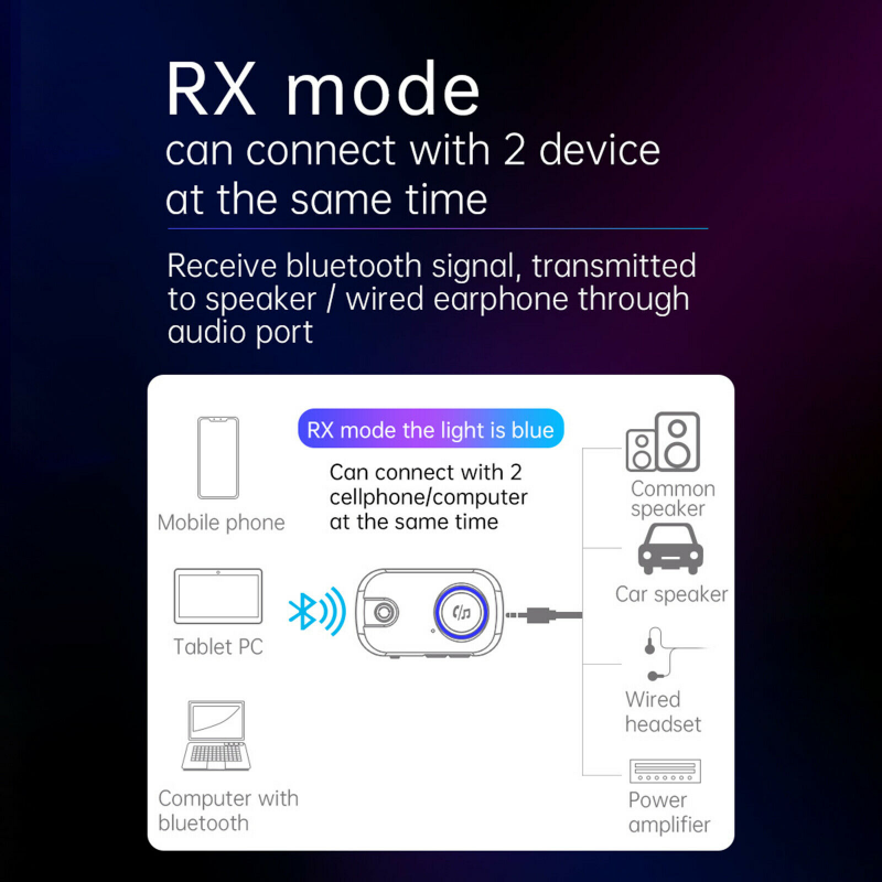 Bluetooth player T3 crni
