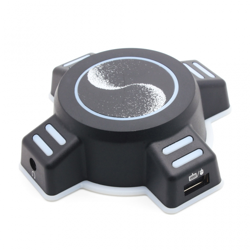 Game HUB adapter za USB mis i tastaturu crni