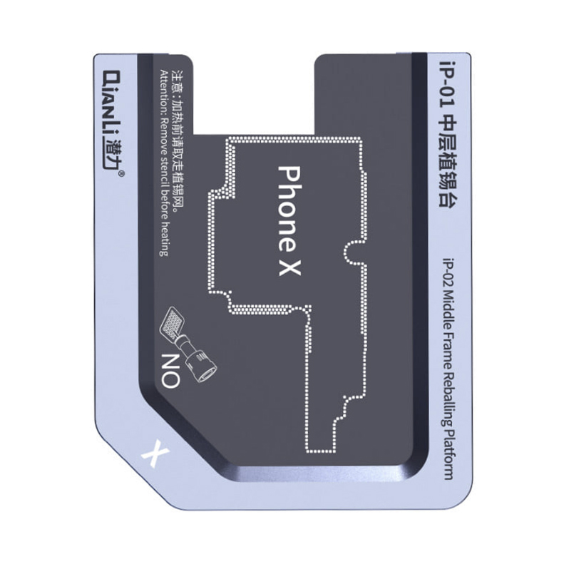 Platforma za kuglanje srednjeg okvira Qianli ToolPlus IP-01 za iPhone X/XS/XS Max