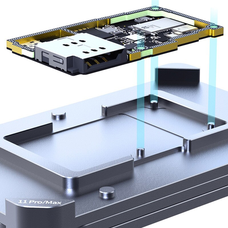 Platforma za kuglanje srednjeg okvira Qianli ToolPlus IP-02 za iPhone 11/Pro/Max