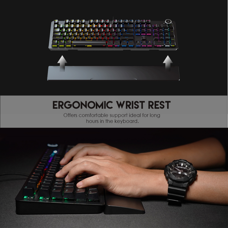 Tastatura Mehanicka Gaming Fantech MK853 RGB Maxpower (red switch) Space Edition