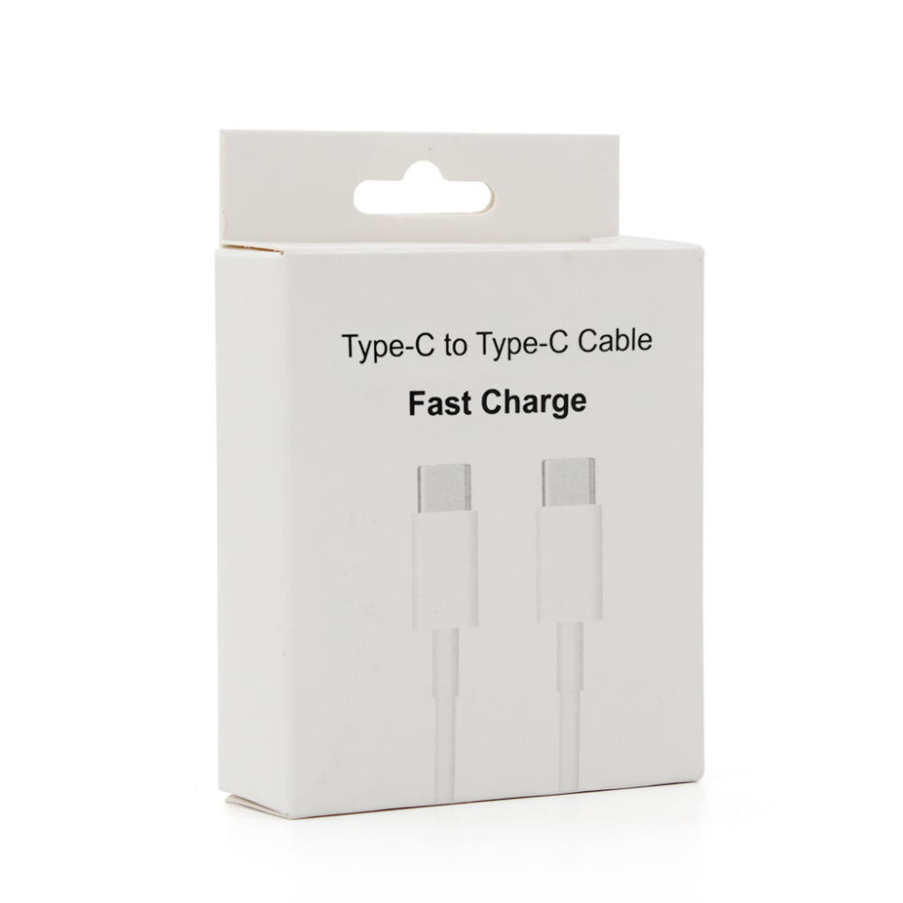 Data kabl PD Type C na Type C beli 1m