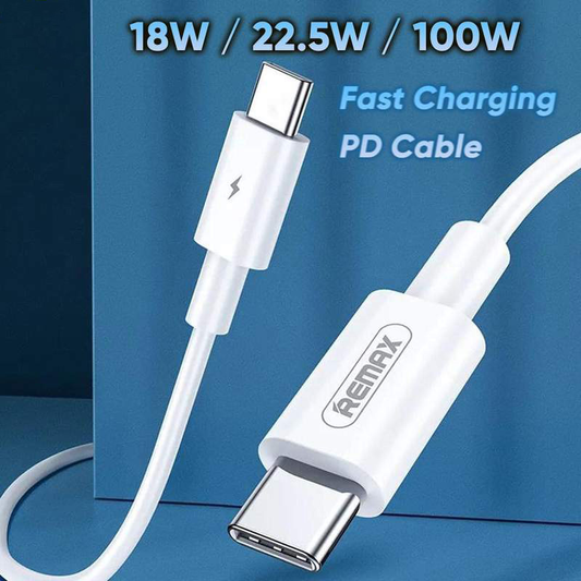Data kabl REMAX RC-175c 100W PD Fast-charging Type C na Type C beli