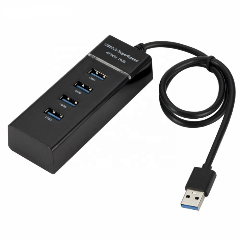 USB 3.0 HUB 4 porta JWD-U36 crni