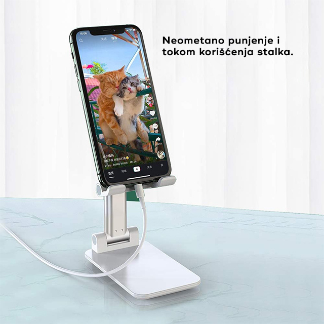 Fleksibilni drzac za mobilni telefon crni