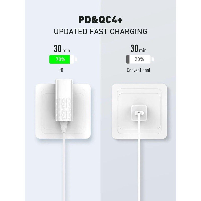 Kucni punjac LDNIO A1405C PD 40W sa Type C na iPhone lightning kablom