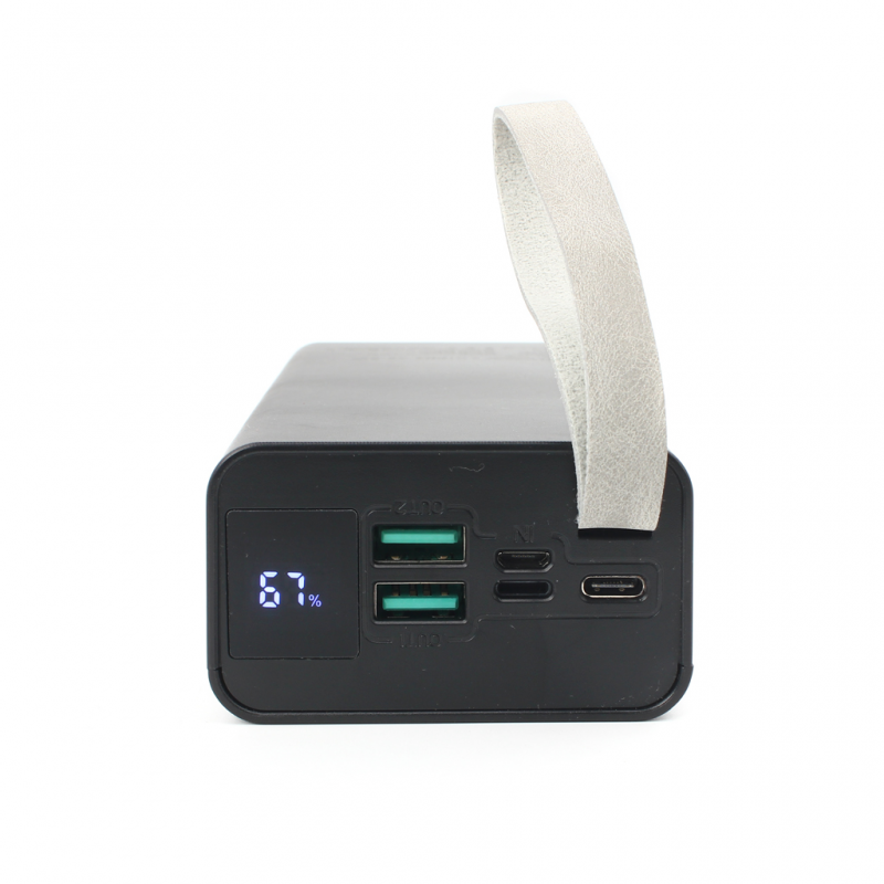 Power bank prenosiva baterija Oxpower PD40 PD QC 22.5W 40000 mAh crna