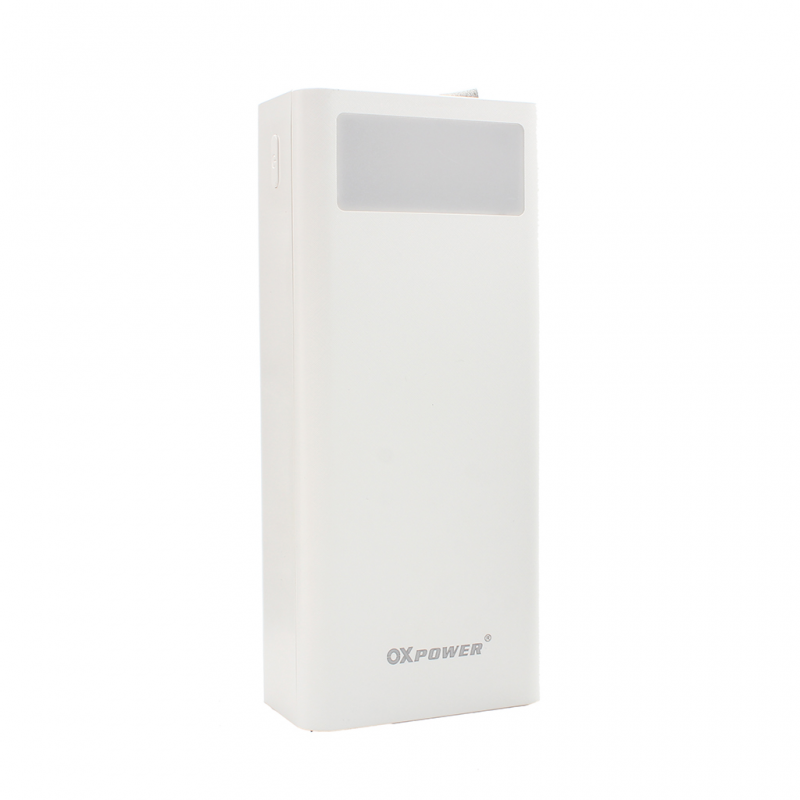 Power bank prenosiva baterija Oxpower PD50 PD QC 22.5W 50000 mAh bela