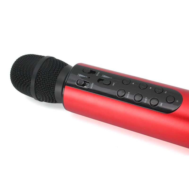 Bluetooth mikrofon M6 pink