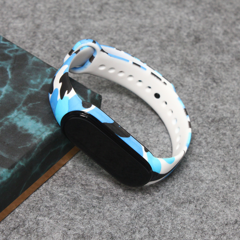 Narukvica za smart watch Xiaomi Mi Band M5/M6  army plava