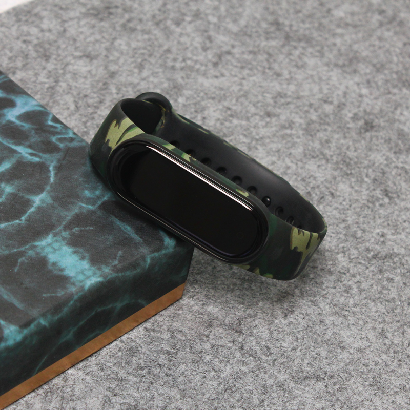 Narukvica za smart watch Xiaomi Mi Band M5/M6 army zelena