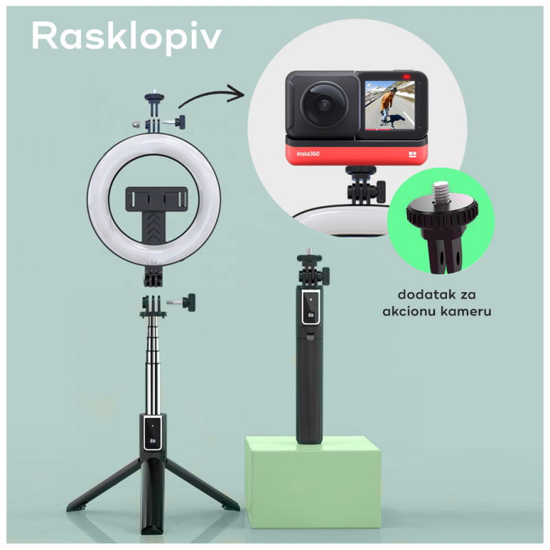 Tripod sa Led rasvetom P40D-2 945mm