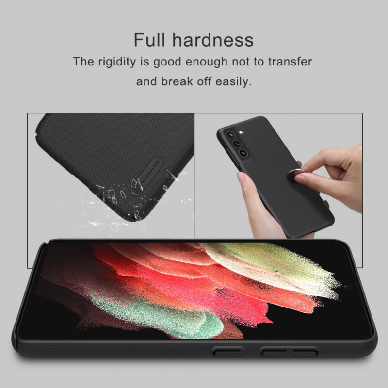 Torbica Nillkin Scrub za Samsung G990 Galaxy S21 FE crna