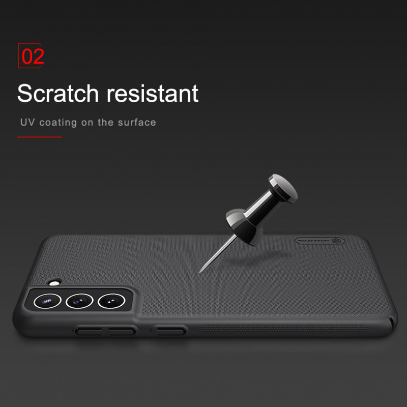 Torbica Nillkin Scrub za Samsung G990 Galaxy S21 FE crna