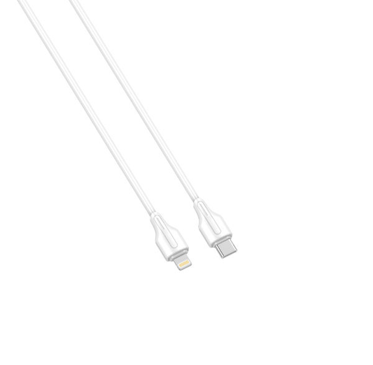Data kabl LDNIO LC121-I 30W QC Type C na iPhone lightning 1m beli