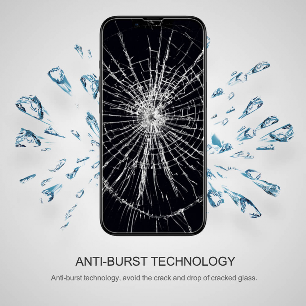 Zastitno staklo Tempered Glass Nillkin CP+ Pro za iPhone 13/13 Pro/14/16e/17e 6.1 crni