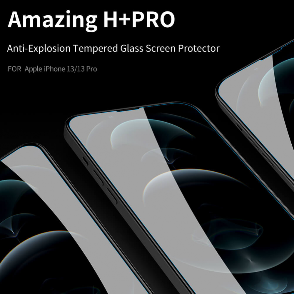 Zastitno Staklo Tempered glass Nillkin H+ Pro za iPhone 13/13 Pro/14/16e/17e 6.1
