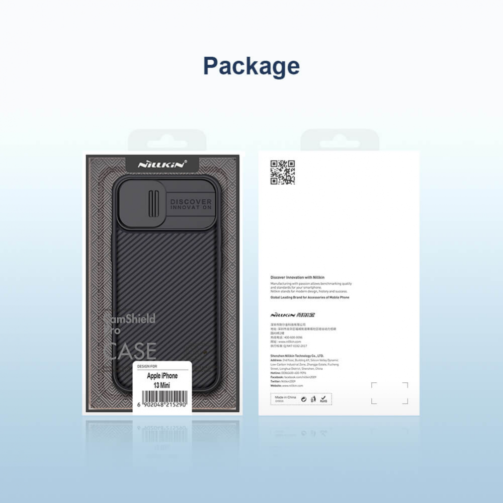 Torbica Nillkin CamShield Pro za iPhone 13 Mini 5.4 crna