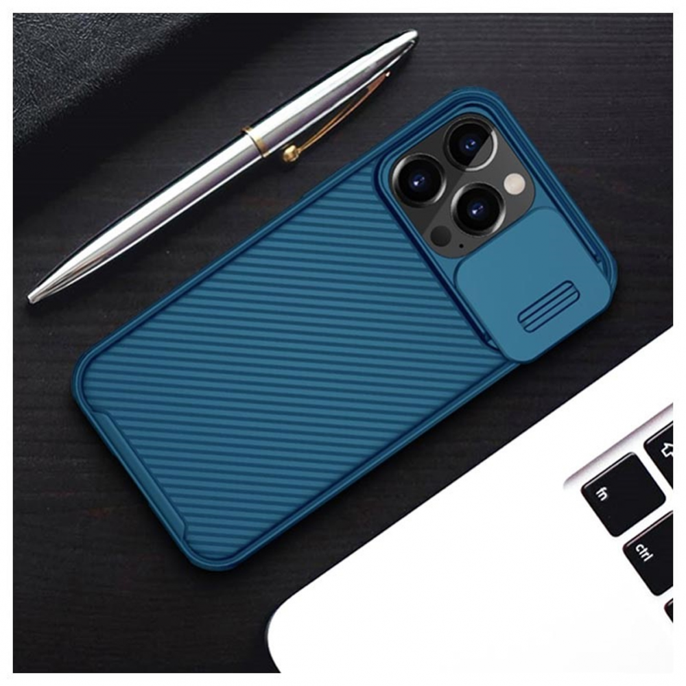 Torbica Nillkin CamShield Pro za iPhone 13 Pro 6.1 plava