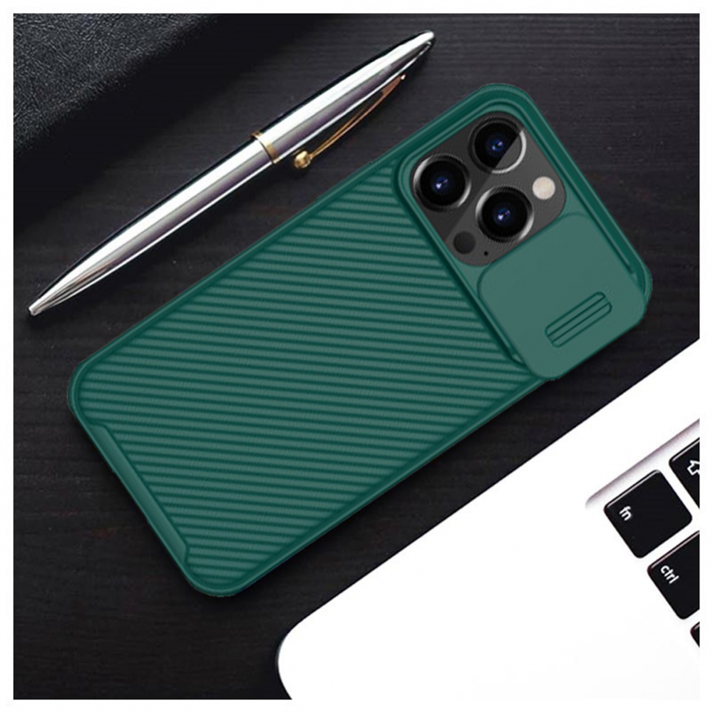 Torbica Nillkin CamShield Pro za iPhone 13 Pro 6.1 zelena