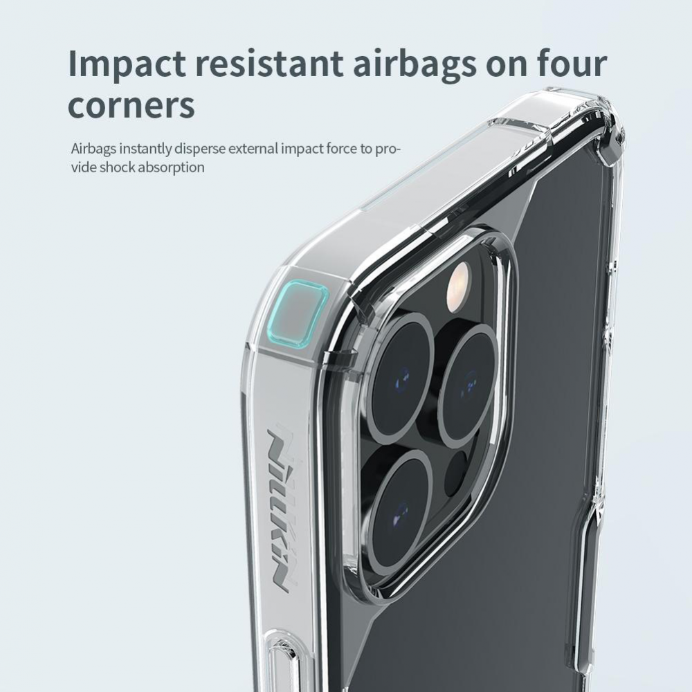 Torbica Nillkin Nature Pro za iPhone 13 Pro 6.1 transparent
