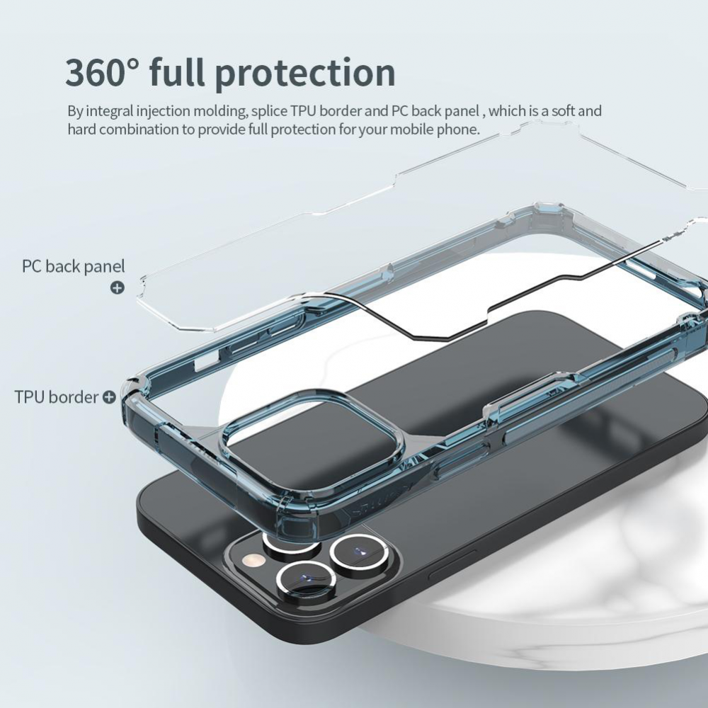 Torbica Nillkin Nature Pro za iPhone 13 Pro 6.1 transparent