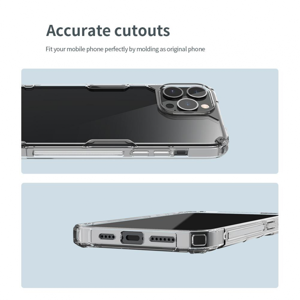Torbica Nillkin Nature Pro za iPhone 13 Pro 6.1 transparent