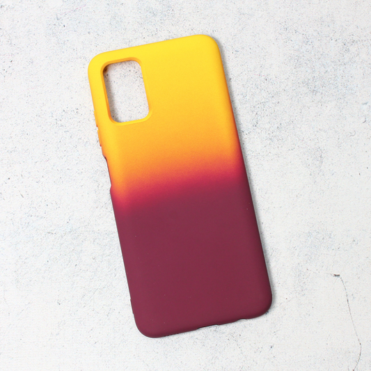 Torbica Double Color za Samsung A037G Galaxy A03s (EU) zuto-ljubicasta