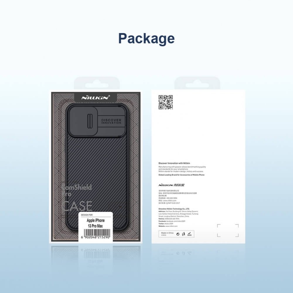 Torbica Nillkin CamShield Pro za iPhone 13 Pro Max 6.7 crna